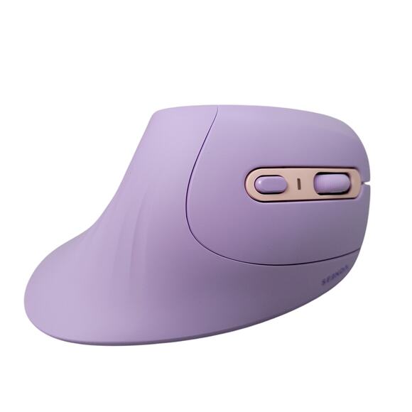 Seenda Ergonomic Wireless Dual-Mode Jiggler Mouse Adjustable DPI Pink MTS-201 - Picture 7 of 9